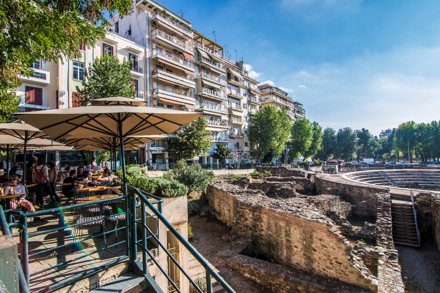 roman monuments thessaloniki